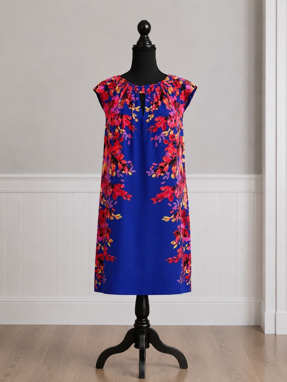 London Times Floral Print Dress